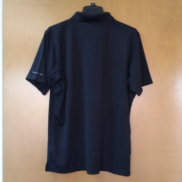 🆕Columbia Men's City Voyager Omni-Shade Sun Protection UPF 30 Polo -Black, NWT - Picture 3 of 7